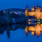 Blaue Stunde Schloss Aschaffenburg