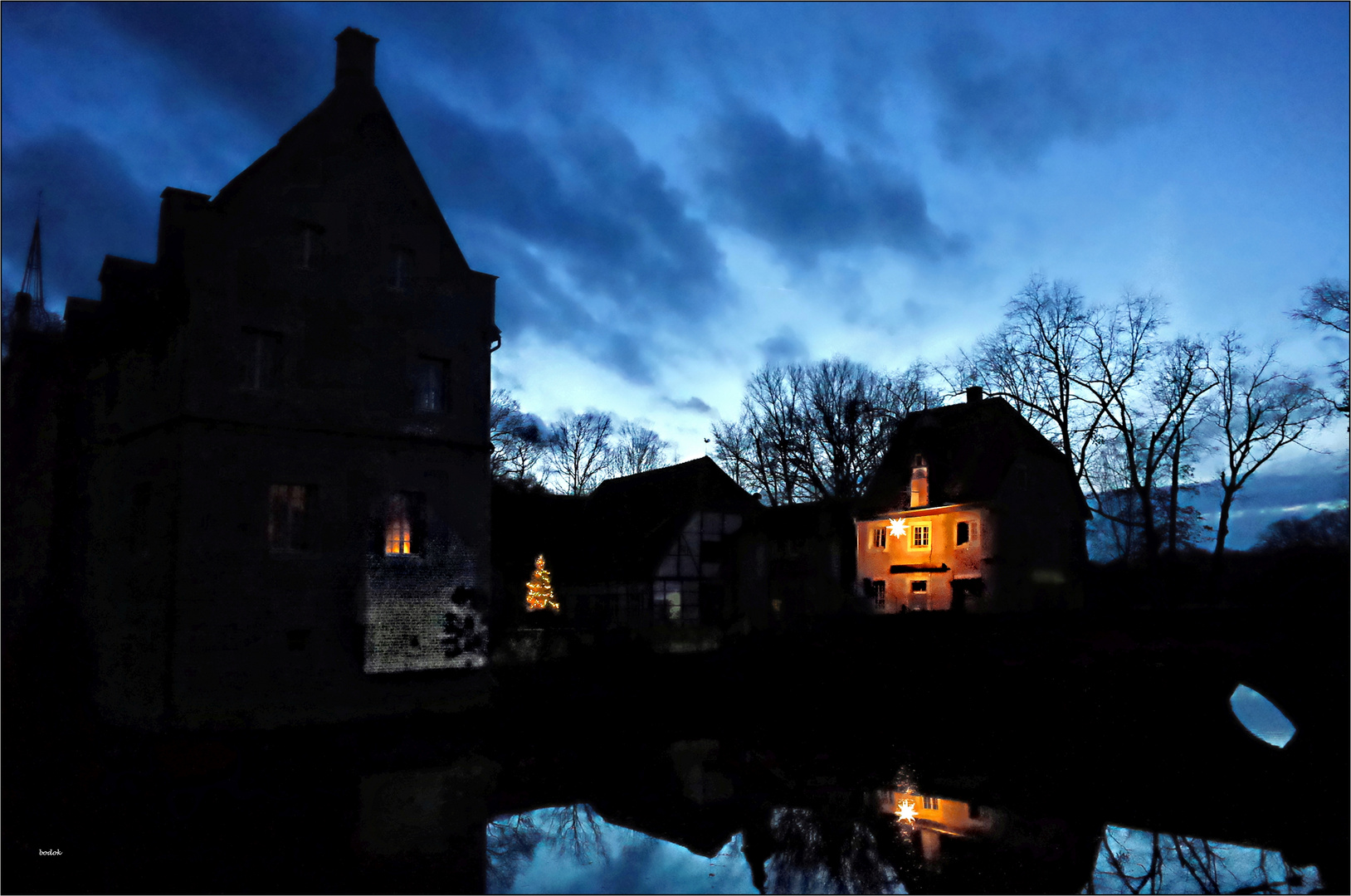 Blaue Stunde - Schloss Senden