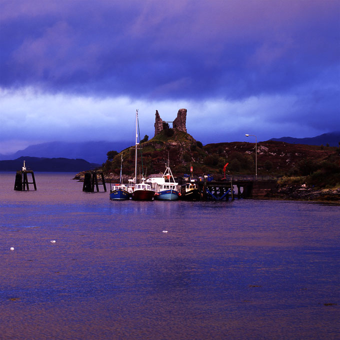 Blaue Stunde, Schottland, Isle of Skye