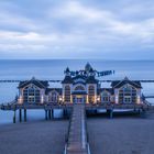 Blaue Stunde Selliner Seebrücke