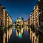 Blaue Stunde Speicherstadt