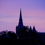 Blaue Stunde? St. Peter und Paul, Ratingen.