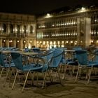 Blaue (Stunde) Stühle in San Marco