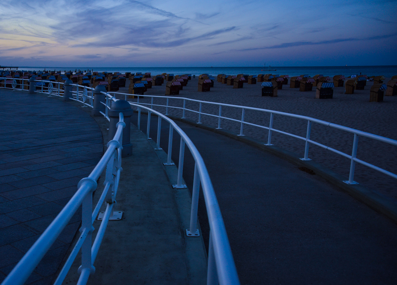 Blaue Stunde Travemünde