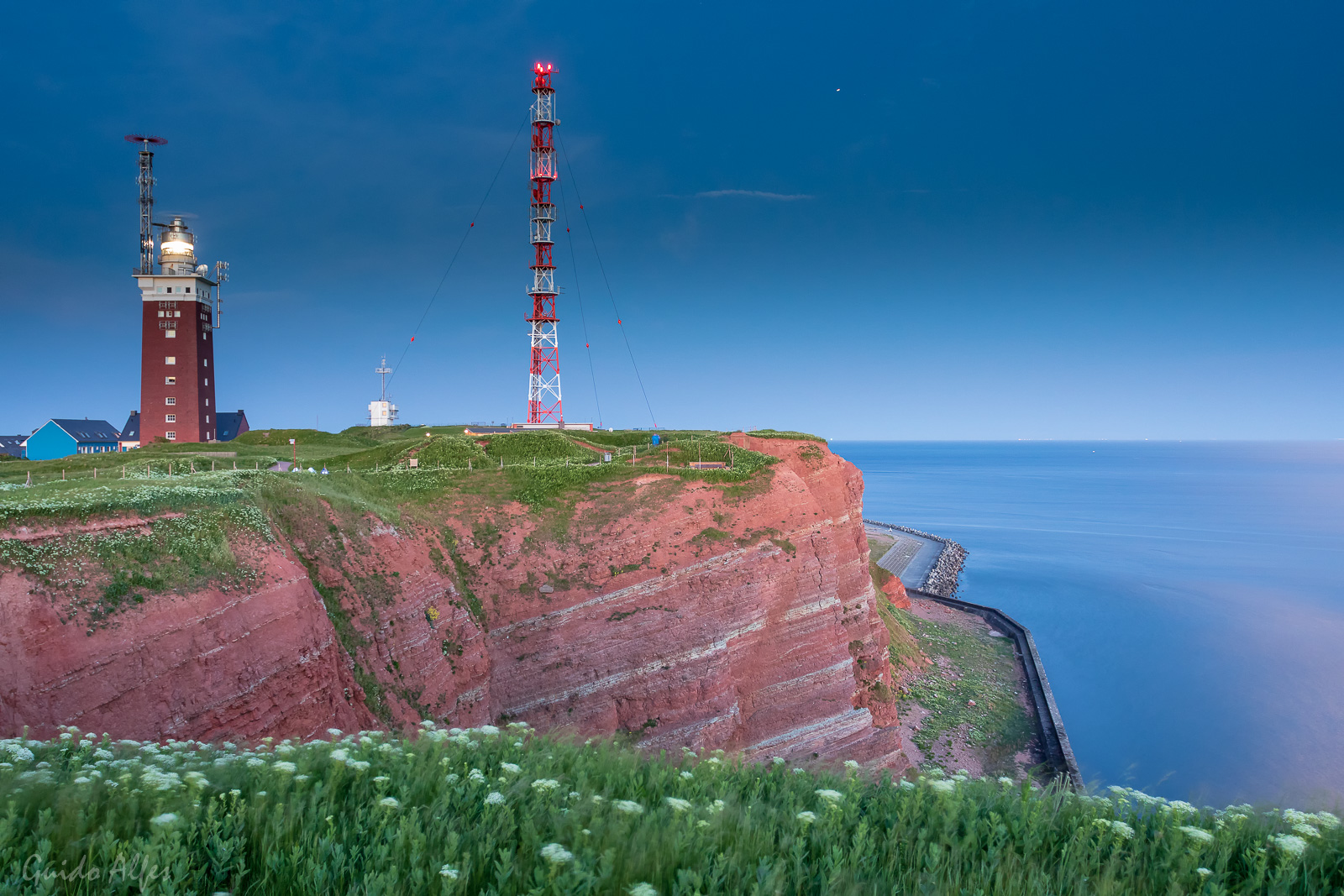 Blaue Stunde trifft roten Felsen