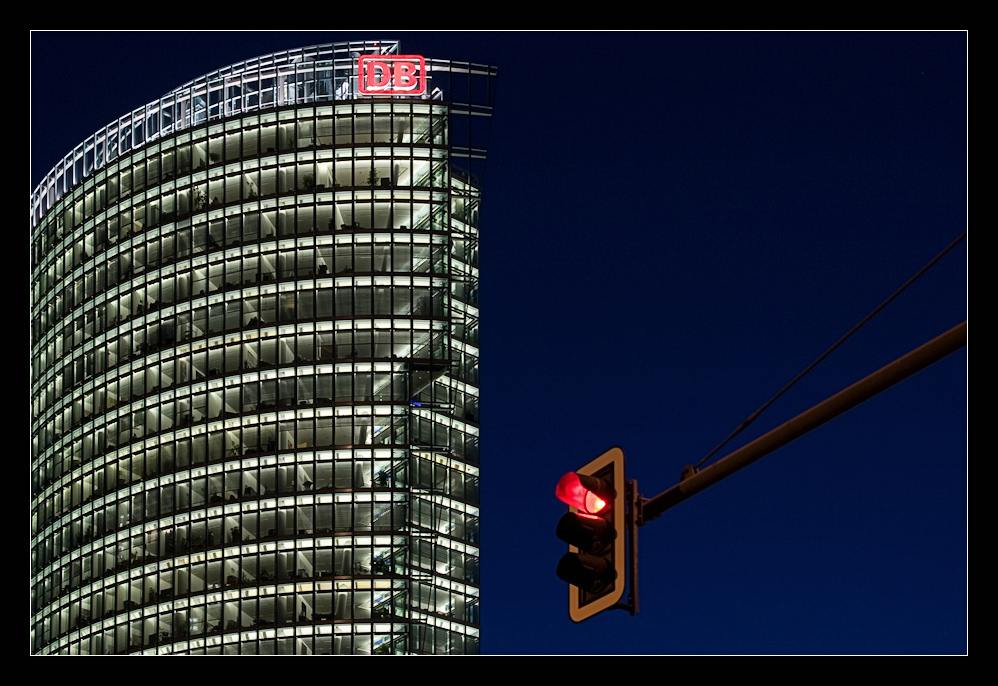 Blaue Stunde über Berlin