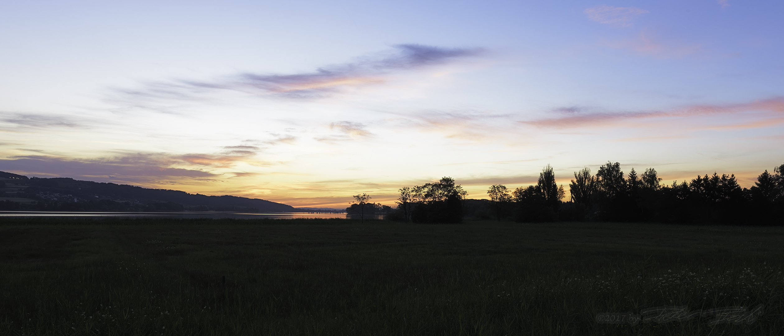 Blaue Stunde über dem Greifensee