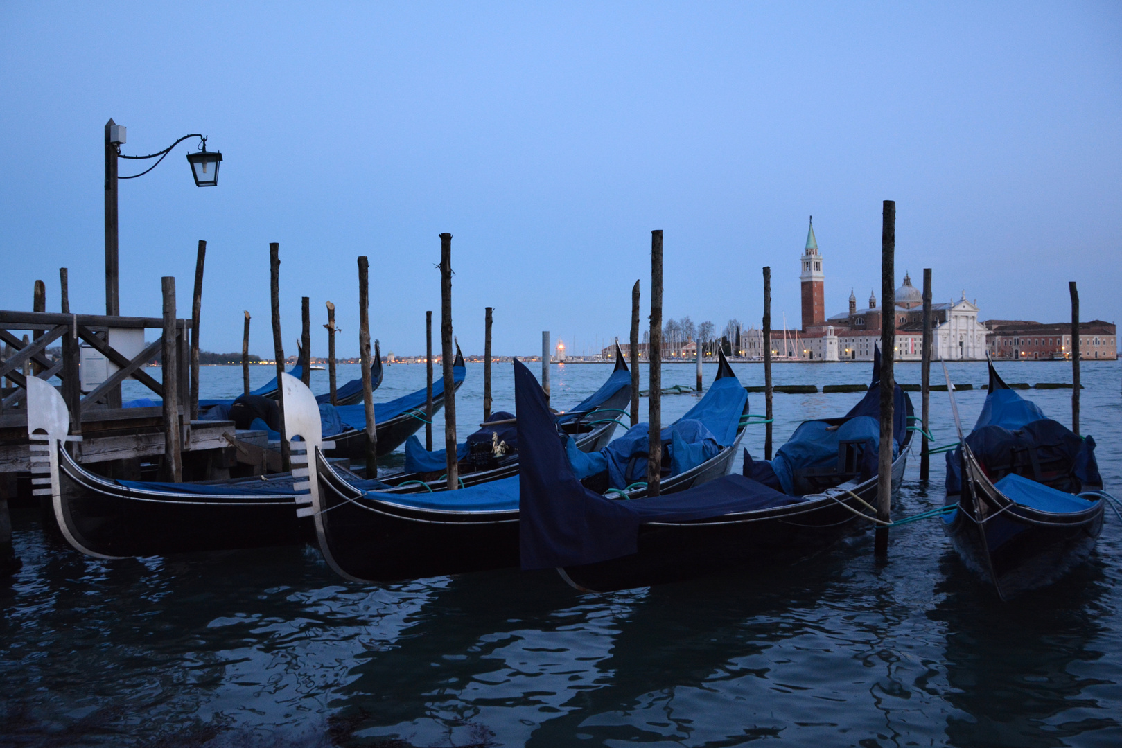 Blaue Stunde über die Serenissima