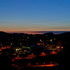 Blaue Stunde über Gummersbacher City