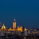 Blaue Stunde über Leipzig