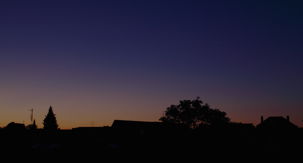 Blaue Stunde über Lübeck