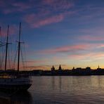 Blaue Stunde über Mainz