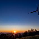 Blaue Stunde über München