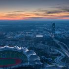 Blaue Stunde über München