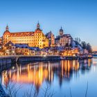 blaue Stunde über Neuburg an der Donau