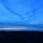 blaue Stunde über Recklinghausen Nord