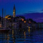 Blaue Stunde über Rovinj