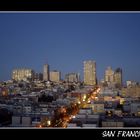Blaue Stunde über San Francisco