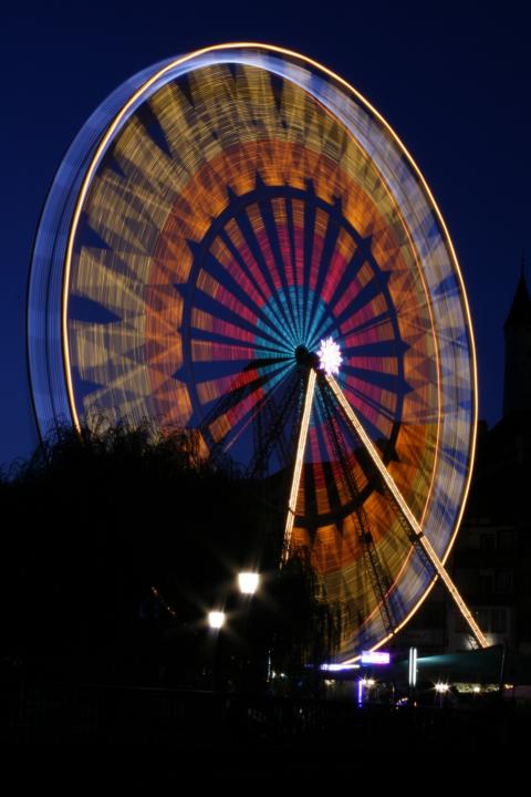 Blaue Stunde über Thun