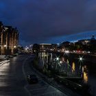 blaue stunde und hamburg am abend