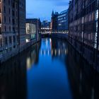 blaue stunde und hamburg am abend