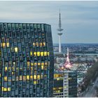 Blaue Stunde vom Hochhaus geknipst - 6