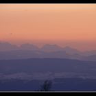 Blaue Stunde, vom Hotzenwald Richtung Alpen II