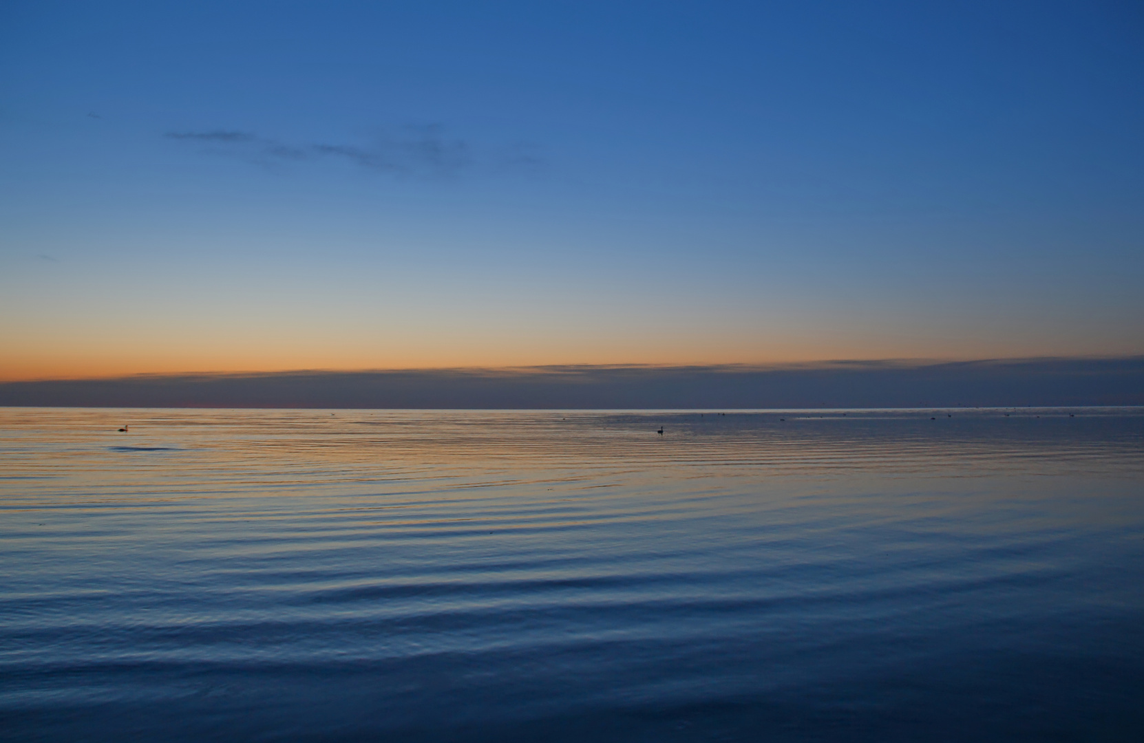 blaue Stunde vor Bornholm