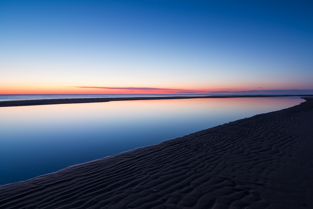 Blaue Stunde vor Rantum