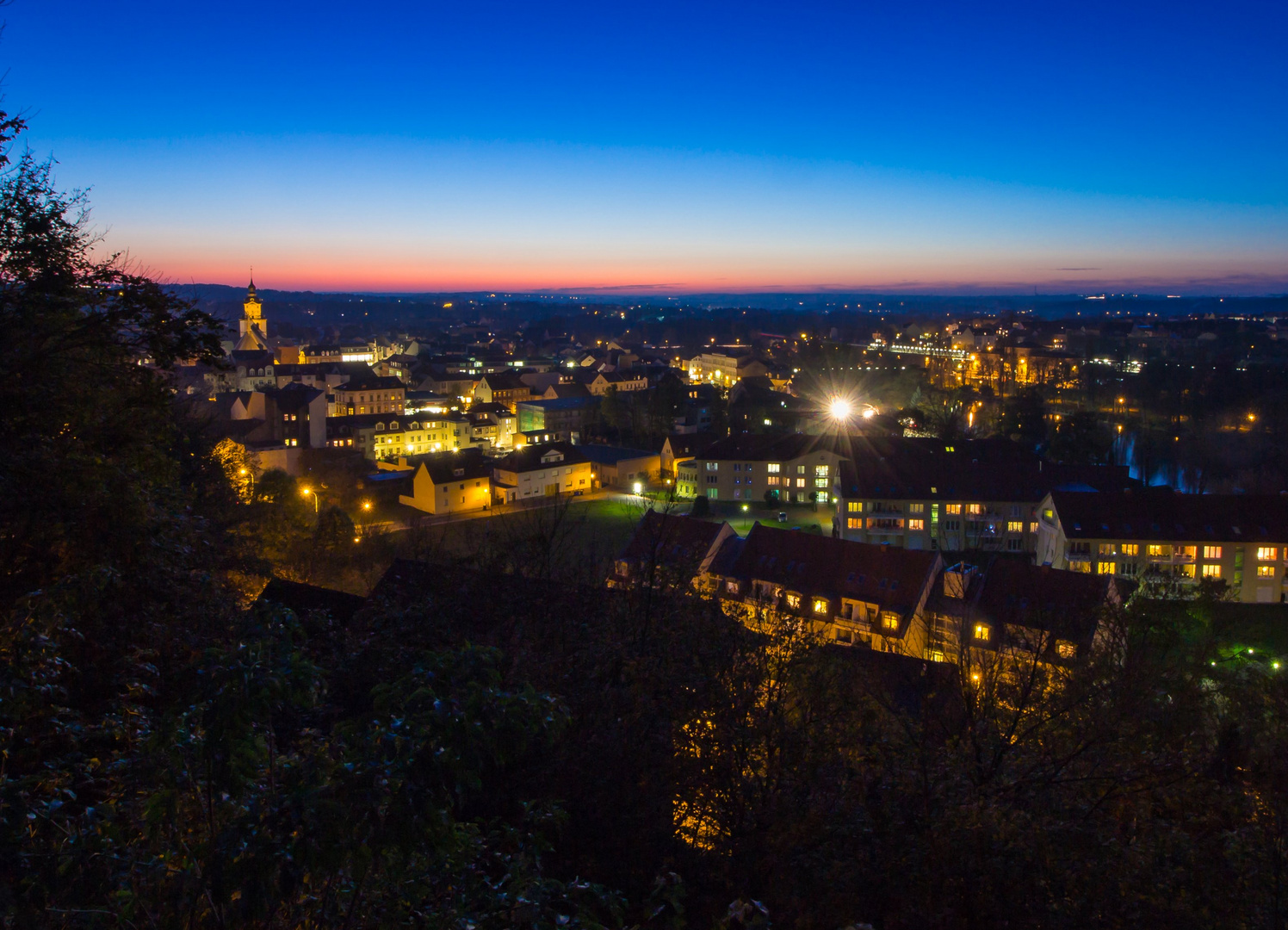 Blaue Stunde / Weißenfels