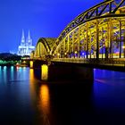 Blaue Stunde...Köln Dom...