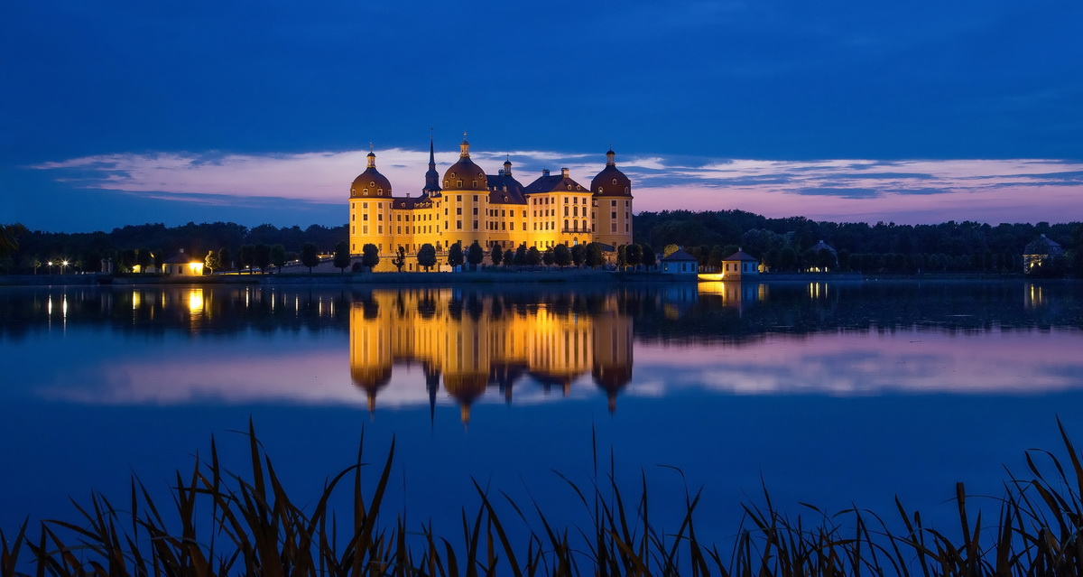 Blaue Sunde in Moritzburg