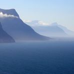 Blaue Töne an der False Bay