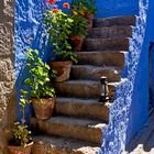 Blaue Treppe 