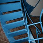 Blaue Treppe