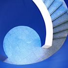 Blaue Treppe