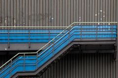 Blaue Treppe