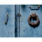 Blaue Tür - Detail