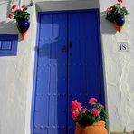 Blaue Tür - Frigiliana