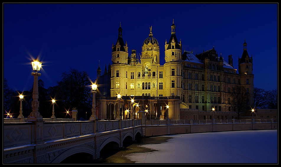 Blaue Winterstunde