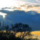 Blaue Wolke