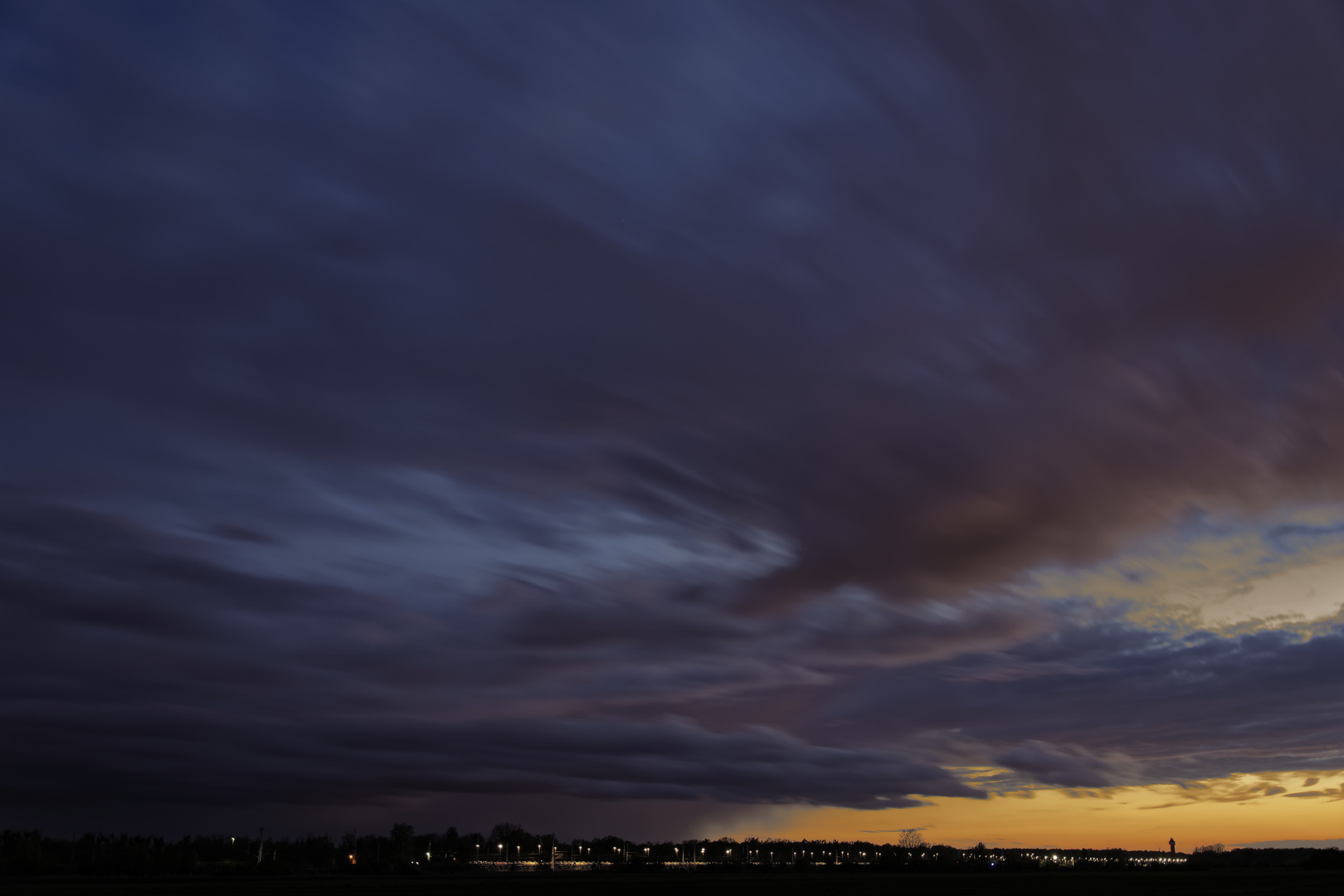 Blaue Wolken