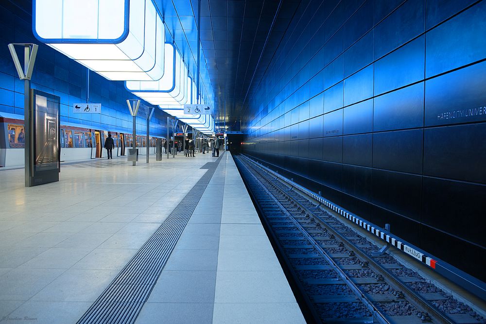 Blaue Zwischenstation