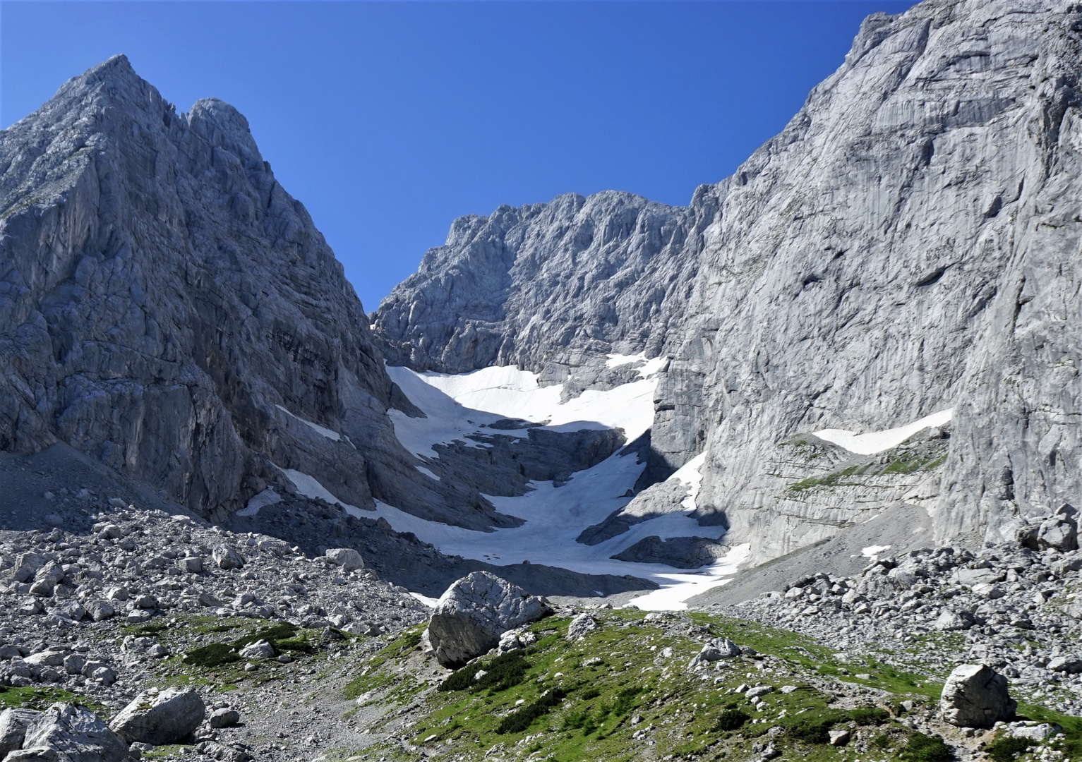 Blaueisgletscher am Hochkalter 