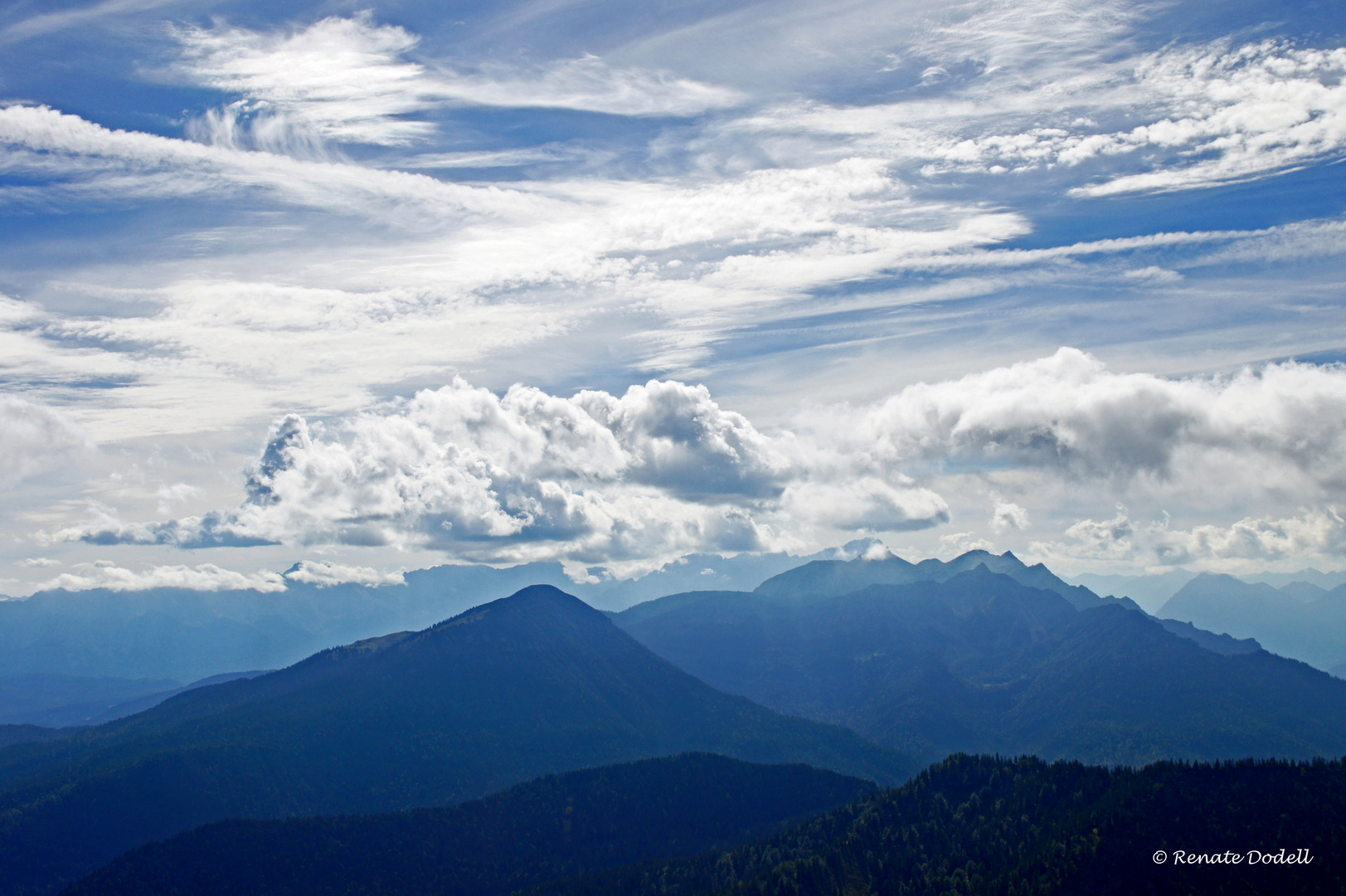 Blauer Bergsommer