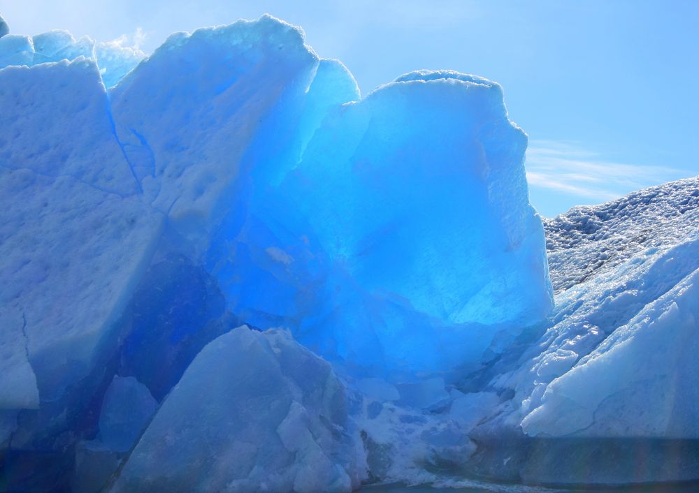 Blauer Eisberg von Franz Knapp 