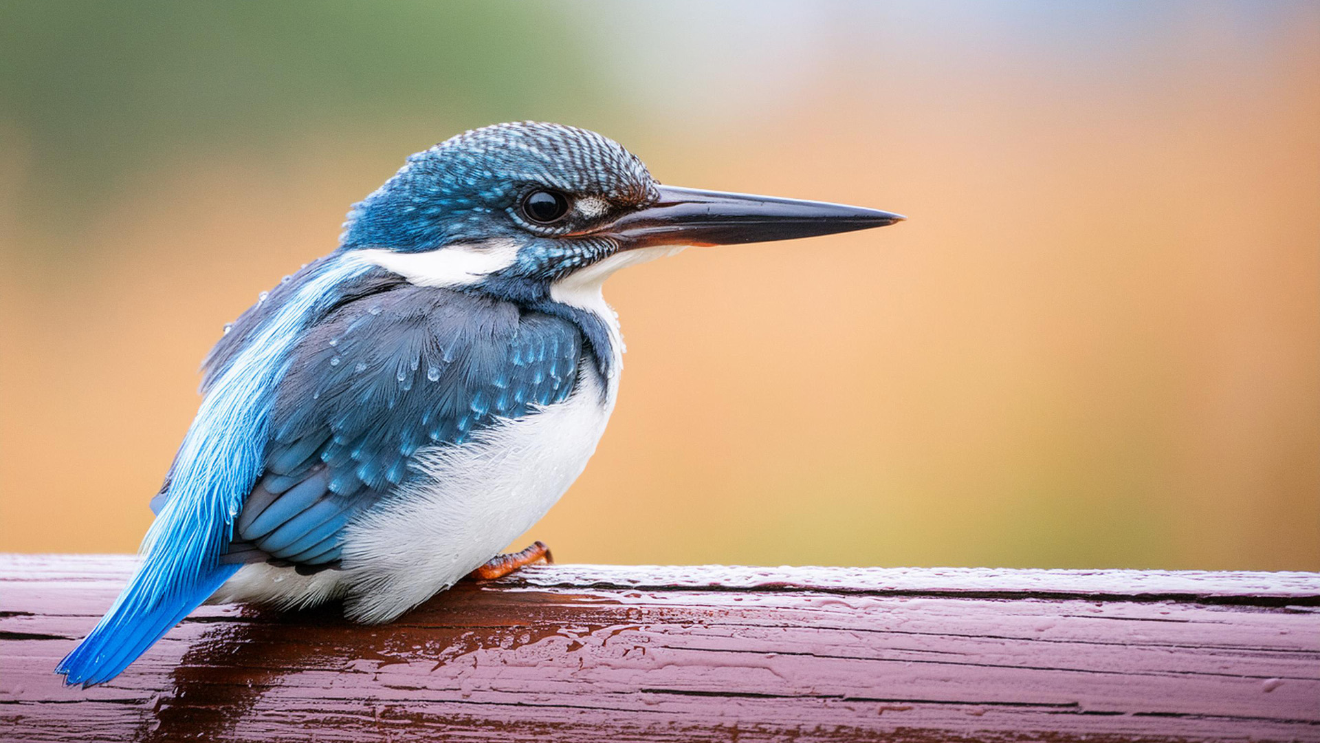 Blauer Eisvogel