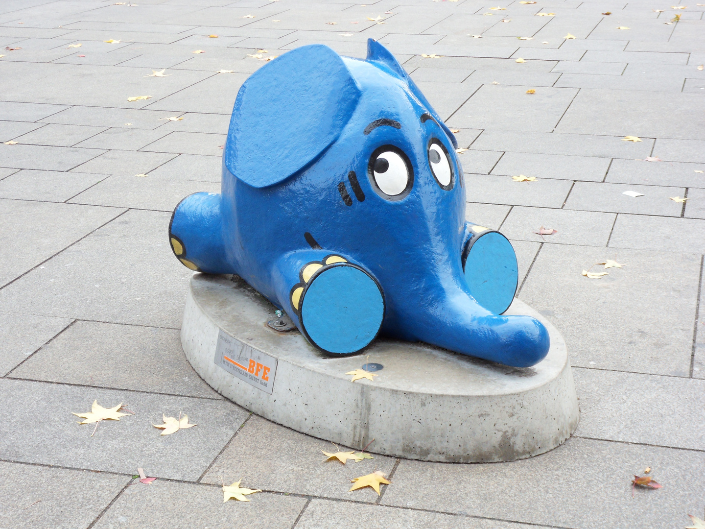 Blauer Elefant