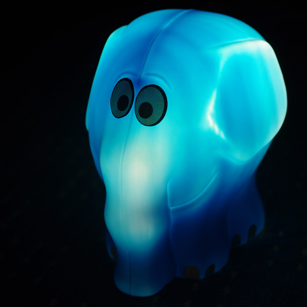 Blauer Elefant