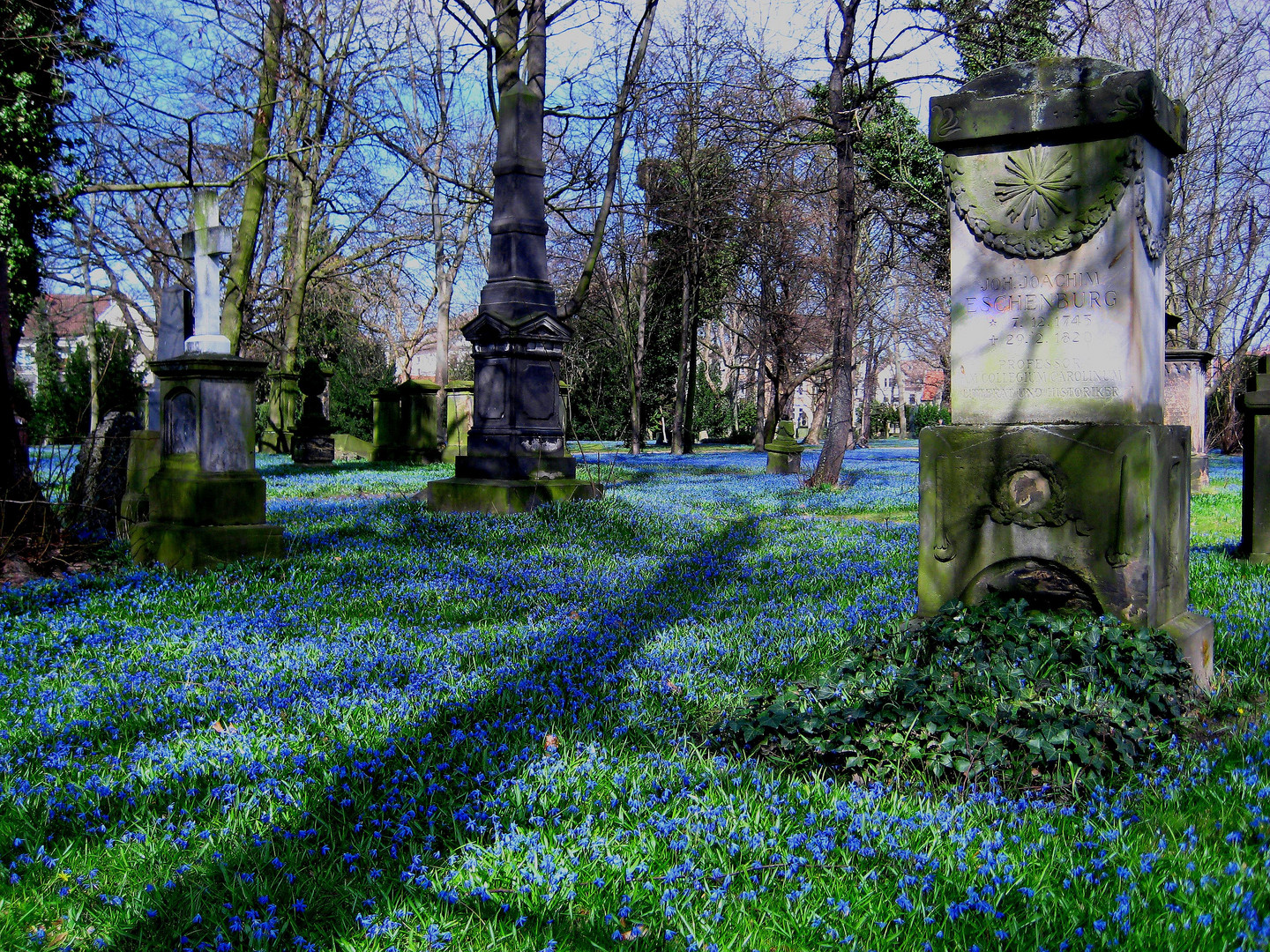  "Blauer Friedhof" in Braunschweig